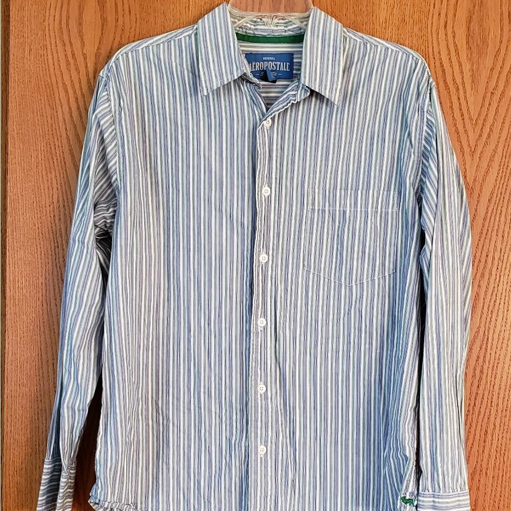 Aeropostale Mens Dress Shirt Sz. M (Slim Fit)